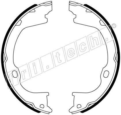 Bremžu loku kompl., Stāvbremze