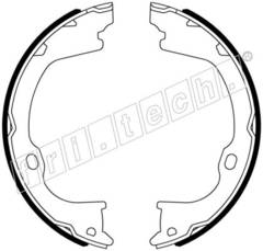 Bremžu loku kompl., Stāvbremze