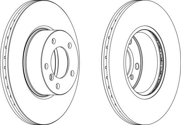 Bremžu disks DDF1717   DDF1717-1