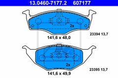 Bremžu uzliku kompl., Disku bremzes
