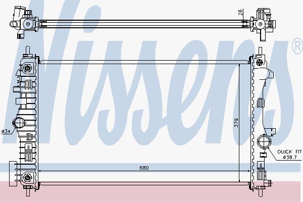 Radiators, Motora dzesēšanas sistēma