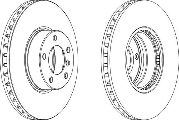 Bremžu disks DDF1202