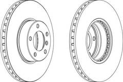 Bremžu disks DDF1202