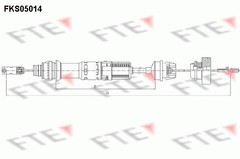 Sajūga trose FKS05014