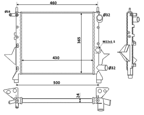 radiators NRF 529513