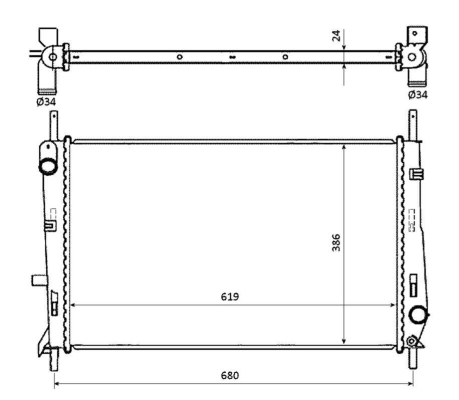 radiators NRF 509528