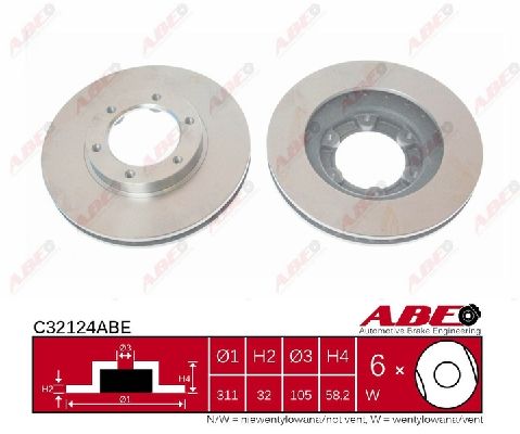 Br.disks C32124ABE