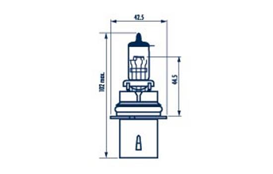 spuldze NARVA 48007   HB5 12V 65/55W