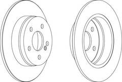 Bremžu disks DDF1689