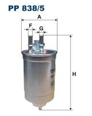 degvielas filtrs PP838/5