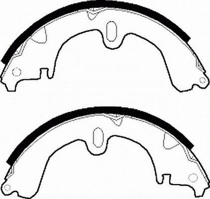 Bremžu loku komplekts