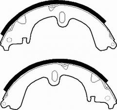 Bremžu loku komplekts