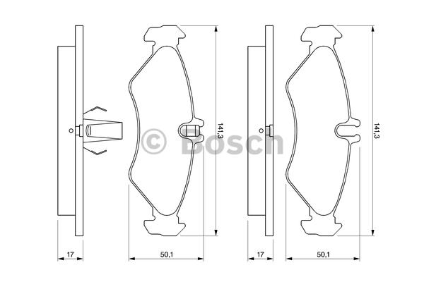 Bremžu uzliku kompl., Disku bremzes