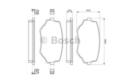 Bremžu uzliku kompl., Disku bremzes