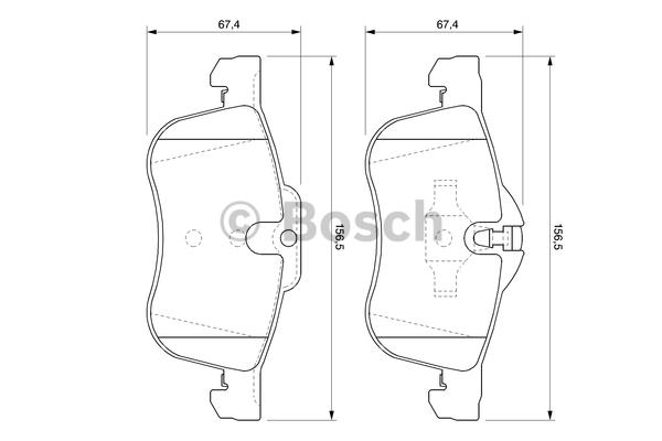Bremžu uzliku kompl., Disku bremzes