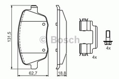 Bremžu uzliku kompl., Disku bremzes