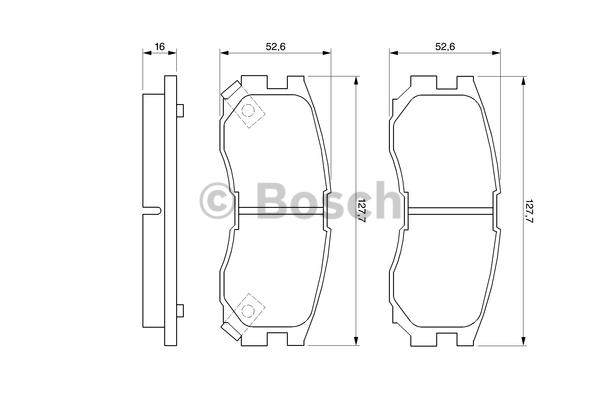 Bremžu uzliku kompl., Disku bremzes