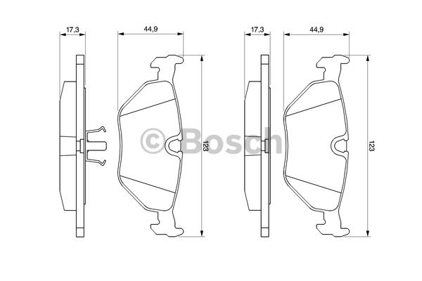 Bremžu uzliku kompl., Disku bremzes