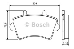 Bremžu uzliku kompl., Disku bremzes