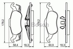 Bremžu uzliku kompl., Disku bremzes
