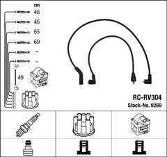 Augstsprieguma vadu komplekts