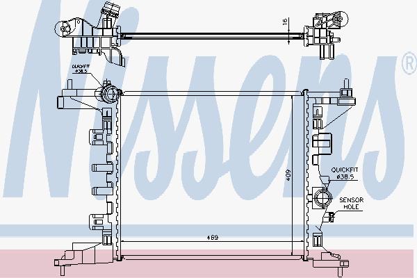 Radiators, Motora dzesēšanas sistēma