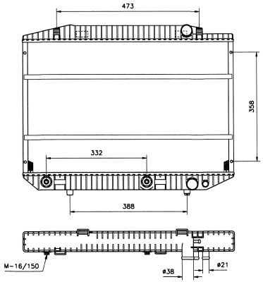 Radiators, Motora dzesēšanas sistēma