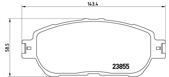 Bremžu kluči P83105 