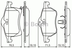 Bremžu uzliku kompl., Disku bremzes