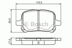 Bremžu uzliku kompl., Disku bremzes