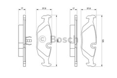 Bremžu uzliku kompl., Disku bremzes