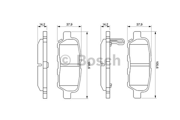 Bremžu uzliku kompl., Disku bremzes