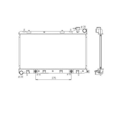 radiators NRF 53597