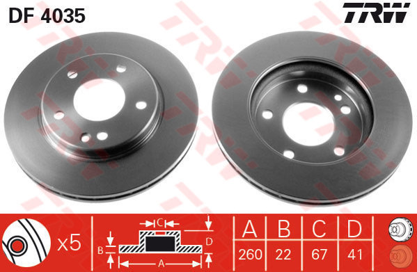 Br.disks DF4035