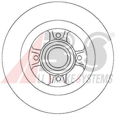 bremžu disks 17029