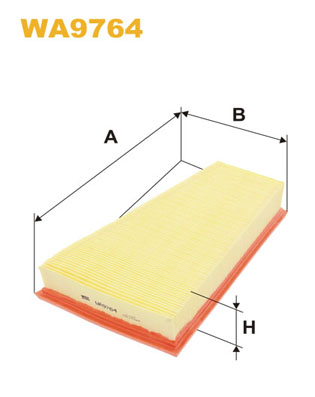gaisa filtrs WA9764