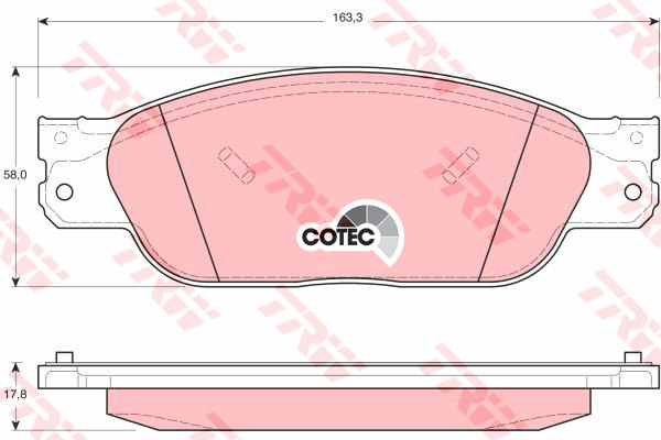 Bremžu kluči GDB1401