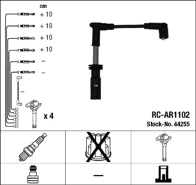 Augstsprieguma vadu komplekts