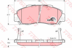 Bremžu kluči GDB3177