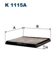 Salona filtrs K1115A    WP9091