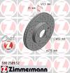 bremžu disks 590.2589.52    TOYOTA SPORT