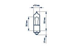 spuldze NARVA 68191   12v 21w hal.BA9S h21w