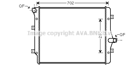 Radiators VW2208