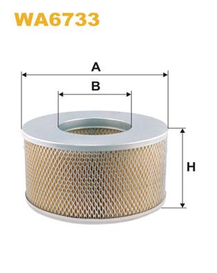 gaisa filtrs WA6733