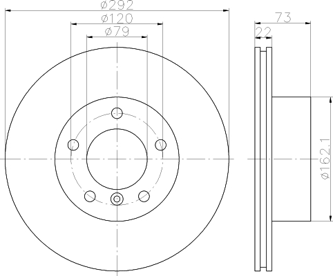 Bremžu diski 92132805