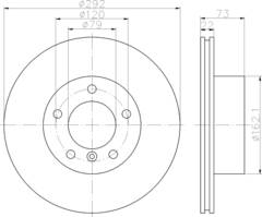 Bremžu diski 92132805