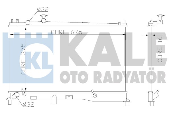 Radiators, Motora dzesēšanas sistēma