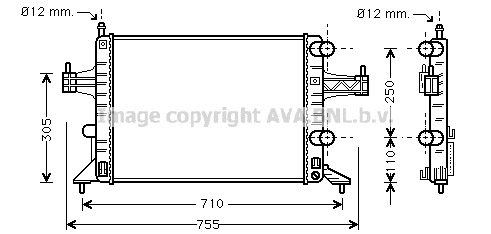 Radiators OLA2303