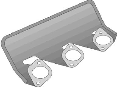 Blīve, Izplūdes kolektors