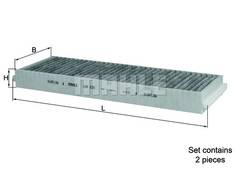 salona filtru kompl. LAK239S  LAK2396/S